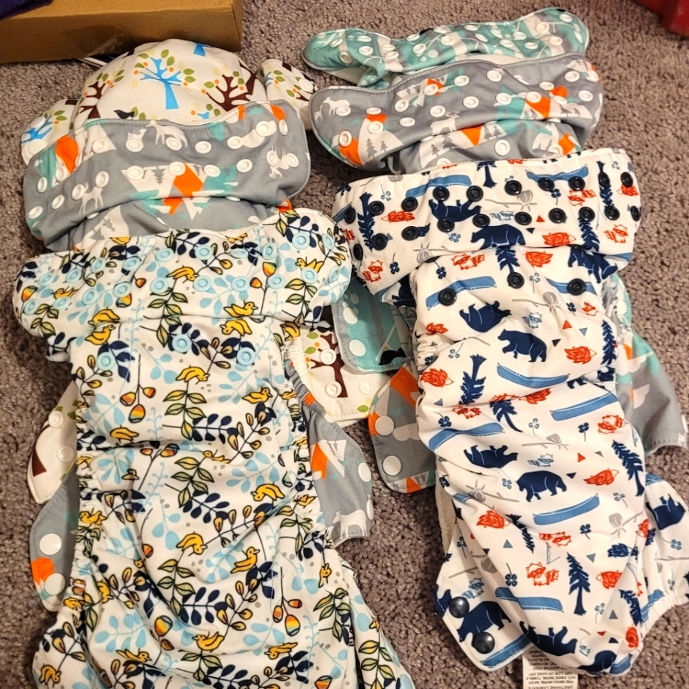 Thirsties AIO cloth diapers